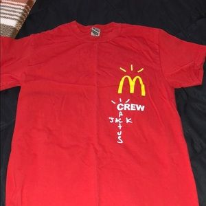 Travis Scott McDonald’s Shirt